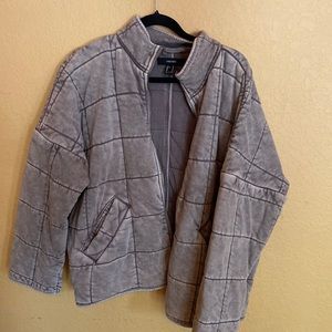 FP DUPE Forever 21 Quilted Jacket